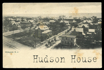 hudson house post card